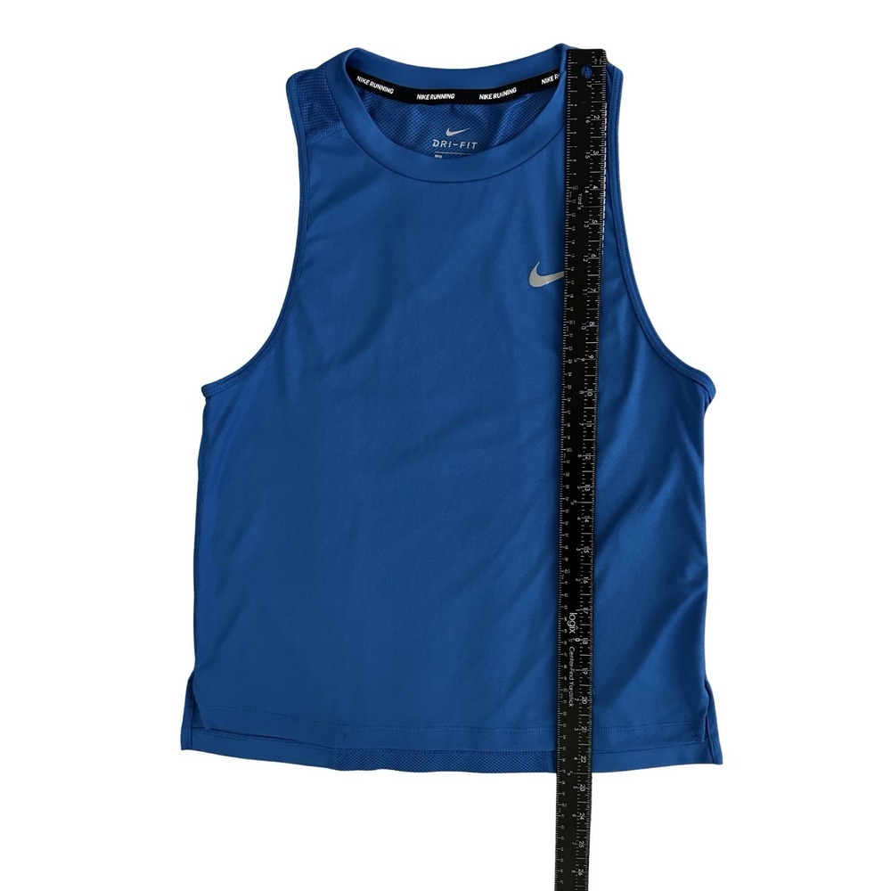 Nike Women's S Blue Dri-FIT Athletic Running Racerback Tank Top AT4210-403 - Picture 4 of 12
